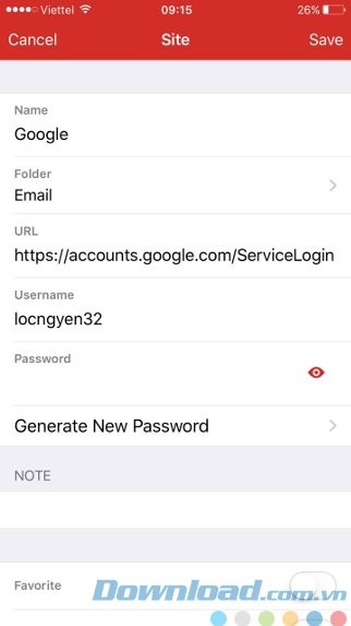 Đăng nhập website tự động