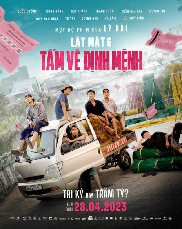 Poster phim Lật Mặt 6: Tấm Vé Định Mệnh