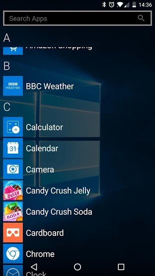Danh sách tất cả ứng dụng đã được cài đặt