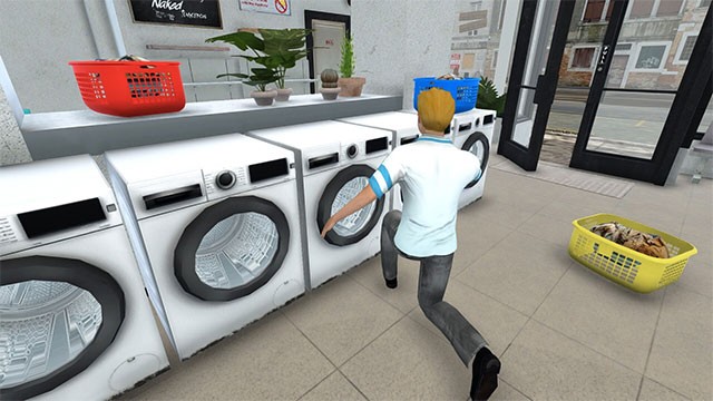 Laundry Store Simulator là game mô phỏng cửa hàng giặt là chuyên nghiệp