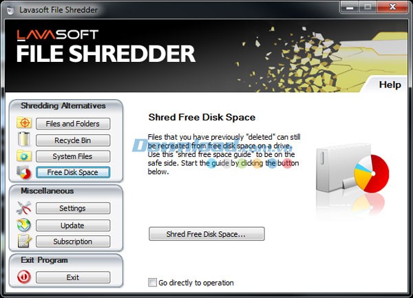 Lavasoft File Shredder