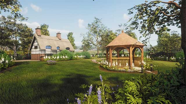 Khám phá vùng nông thôn Anh Quốc tuyệt đẹp trong Lawn Mowing Simulator