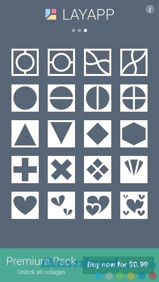 Kho bố cục ảnh phong phú