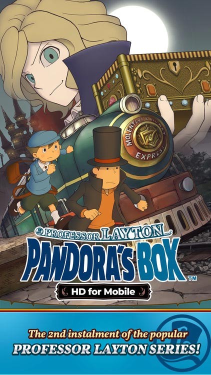 Bản spin-off của game giải đố Professor Layton - Layton: Pandora's Box in HD