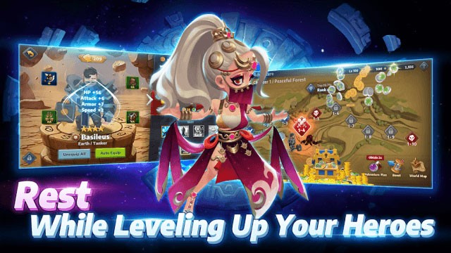 Nâng anh hùng của bạn