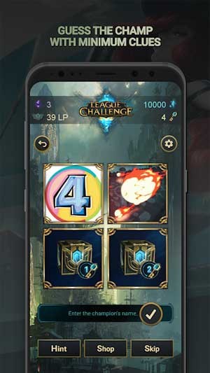 Sử dụng ít gợi ý nhất để mở khóa tướng