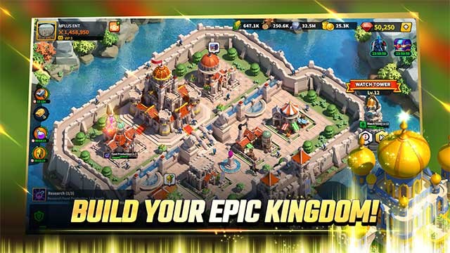 Xây dựng một vương quốc thịnh vượng trong League of Kingdoms