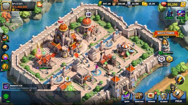 Xây dựng vương quốc và thống trị thế giới trong game League of Kingdoms