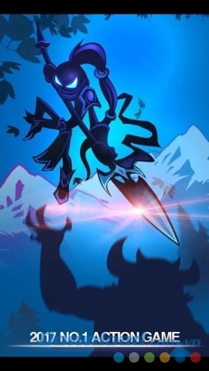 Game hành động League of Stickman: Warriors cho Android