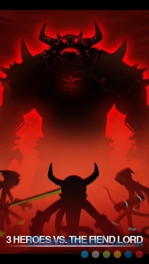 League of Stickman: Warriors cho Android mặt trận của anh hùng