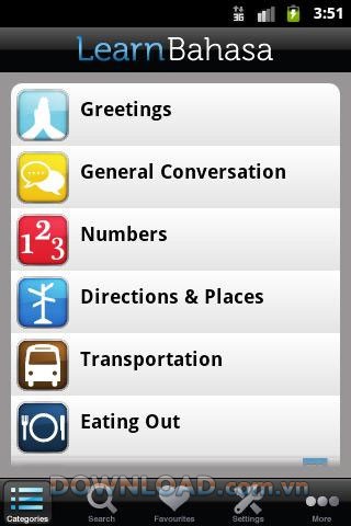 Learn Bahasa Indonesian for Android