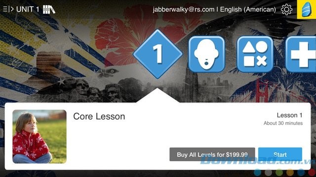 Bài học được thiết kế chuyên nghiệp