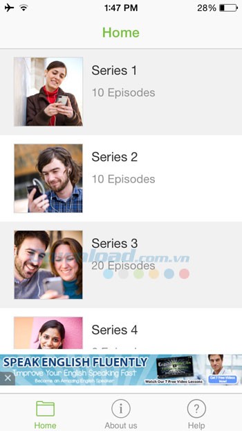 LearnEnglish Podcasts cho iOS