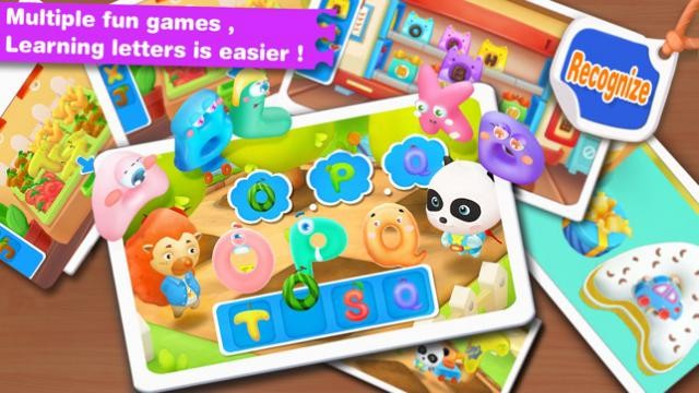 Rất nhiều trò chơi giúp bé học chữ cái theo cách đơn giản nhất