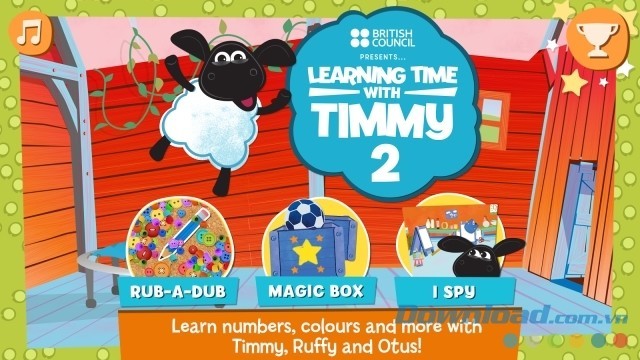 3 trò chơi thú vị giúp phát triển ngôn ngữ cho trẻ trong Learning Time With Timmy 2