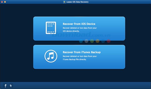 Leawo iOS Data Recovery for Mac