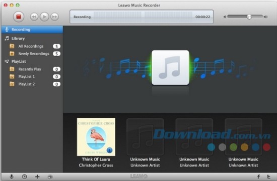 Leawo Music Recorder for Mac