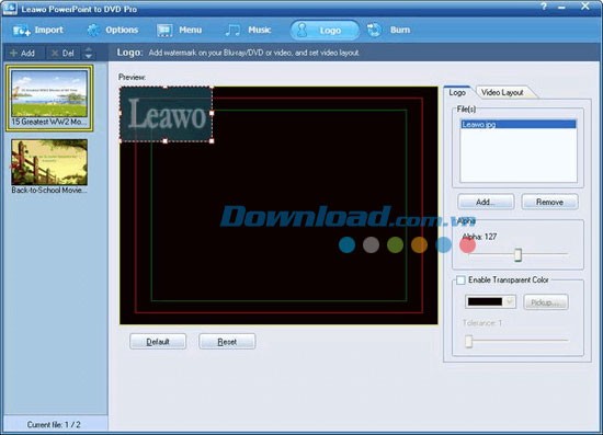 Leawo PowerPoint to DVD Pro
