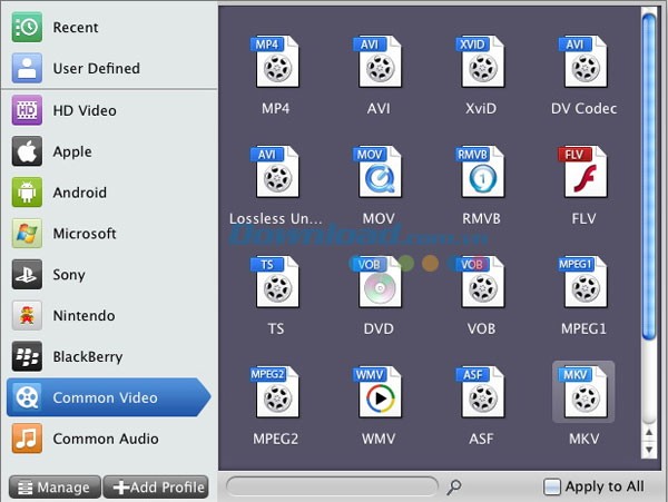 Leawo Video Converter cho Mac
