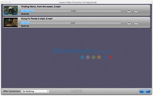 Leawo Video Converter cho Mac