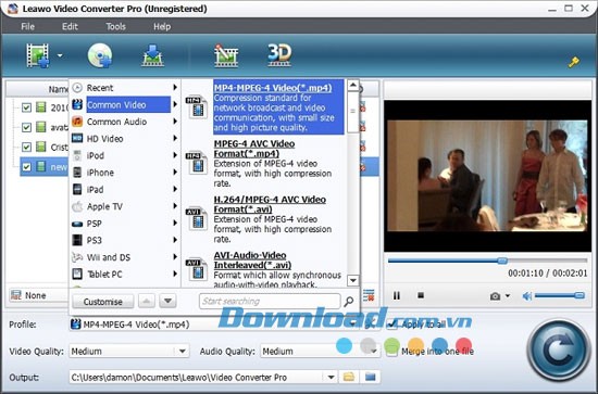 Leawo Video Converter Pro