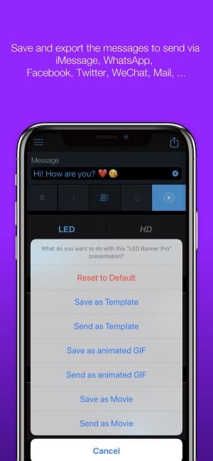 Gửi thông điệp qua Facebook, WhatsApp...