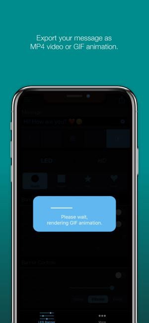 Lưu thông điệp dưới dạng banner, hình động...