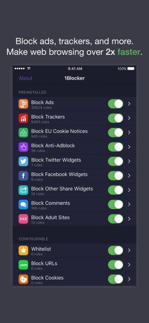 Loại bỏ quảng cáo, công cụ theo dõi và nhiều thứ khác