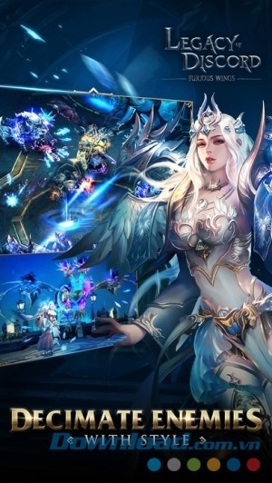 Legacy of Discord iOS chiến đấu cùng hàng trăm kẻ thù