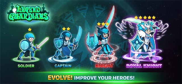 Phát triển và nâng cấp để tăng cường sức mạnh cho các anh hùng