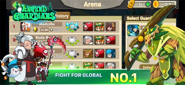 Hoàn thành nhiệm vụ offline hoặc tham gia đấu trường cạnh tranh với người chơi toàn cầu