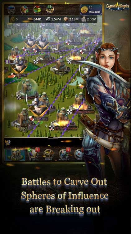 Phát triển lực lượng chiến đấu để bảo vệ và mở rộng lãnh thổ