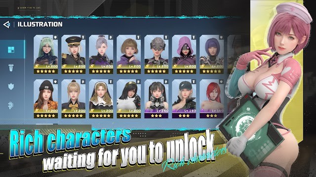 Vô số nữ chiến binh xinh đẹp, mạnh mẽ đang chờ bạn mở khóa trong game Legend of Goddess:The Last War