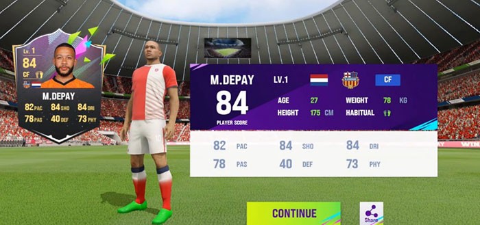 Người chơi có thể thu thập hơn 60.000 cầu thủ từ FIFPro