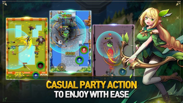 Tận hưởng các trận chiến hành động băng đảng hấp dẫn trong game Legends of Lunia