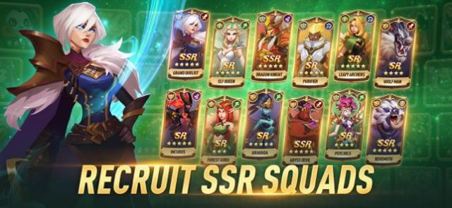 Triệu hồi một đội SSR đủ mạnh để chiến đấu trong game Legion of Ace: Chaos Territory