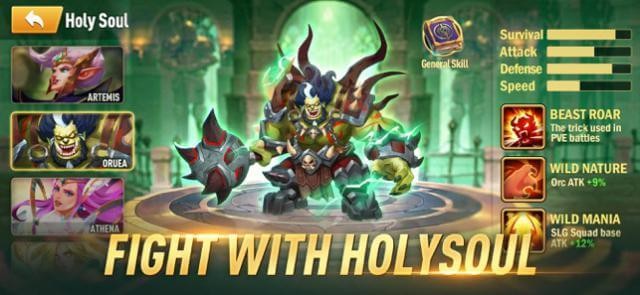 Chiến đấu với Holy Soul siêu mạnh