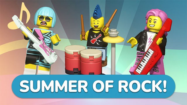LEGO Bricktales - Summer of Rock mang đến bản update mùa hè ngập tràn âm nhạc