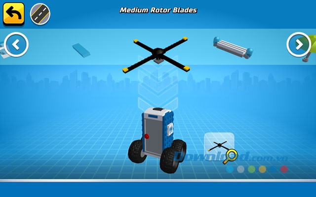 Giao diện chơi game LEGO City My City 2 trên Android