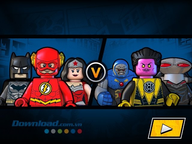 Những nhân vật quen thuộc trong LEGO DC Super Heroes