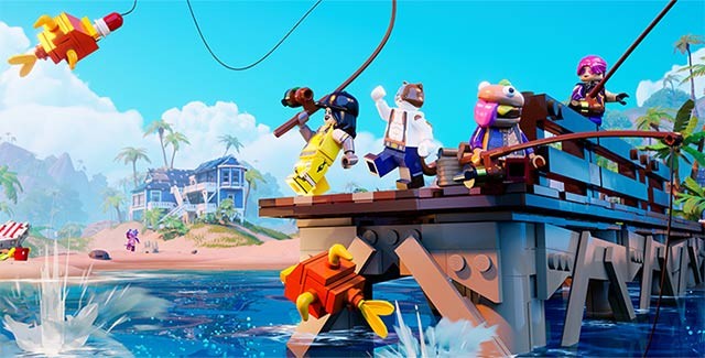 Câu cá, lái xe và rất nhiều hoạt động mới được bổ sung trong bản cập nhật LEGO Fortnite