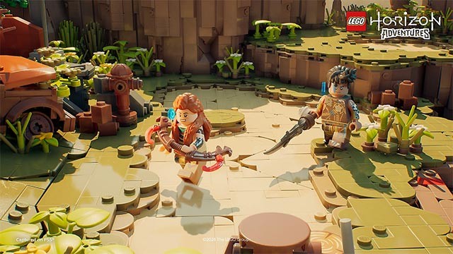 LEGO Horizon Adventures là game phiêu lưu chiến đấu trong vũ trụ LEGO đầy màu sắc