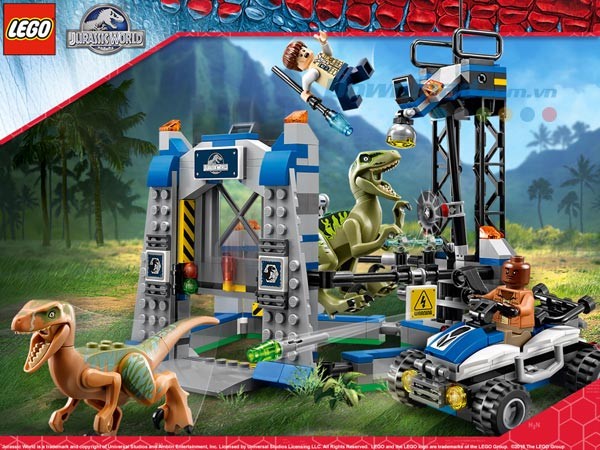 LEGO Jurassic World Wallpaper