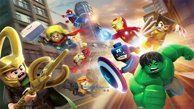 Game anh hùng Lego Marvel Super Hereos