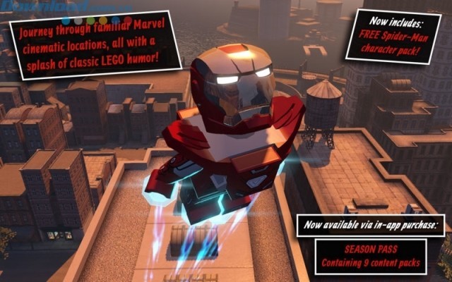 Nhập vai các siêu anh hùng với nhiệm vụ giải cứu thế giới