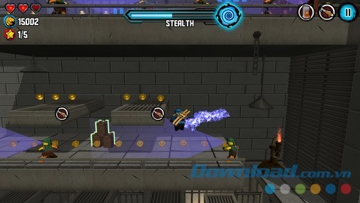 LEGO Ninjago: Skybound cho iOS có lối chơi hài hước nhưng không kém phần thách thức