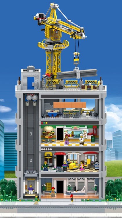 Tương tác với người chơi khác trong LEGO Tower