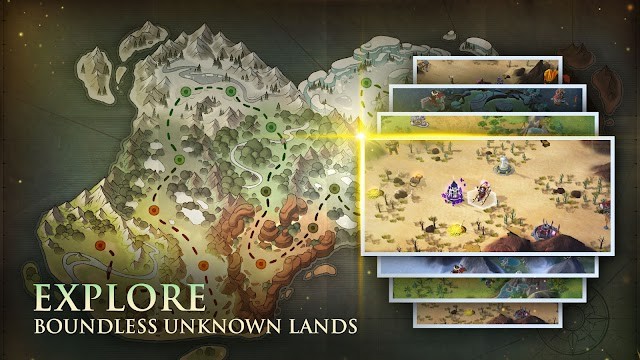 Khám phá các vùng đất chưa biết trong lục địa rộng lớn Lemuria