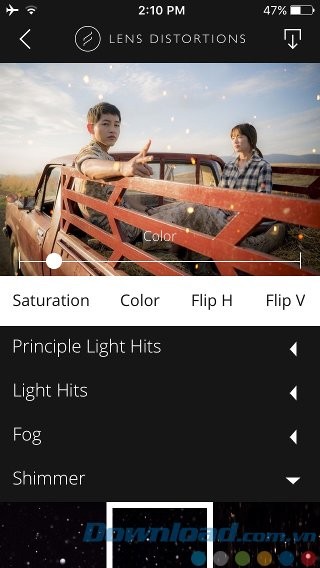 Tạo sắc thái mới cho ảnh
