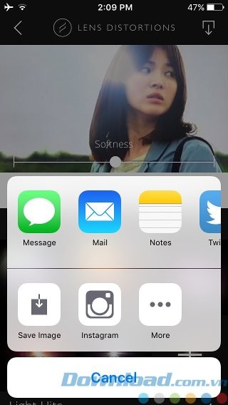 Chia sẻ ảnh nhanh chóng